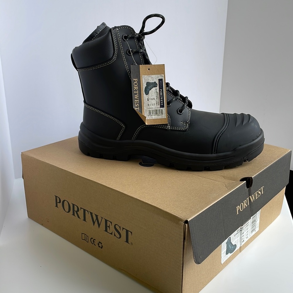 Portwest Mens Clyde Safety Boots S3 HRO CI HI FO Protective Steel Midsole FD15